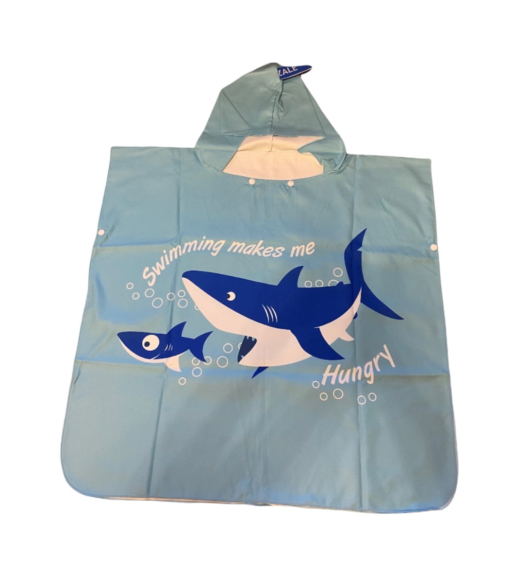 Microfiber Bath towels for kids - Shark 1